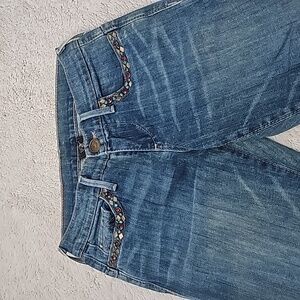 Jewel Pocket Skinny Jeans